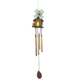 Maxbell Windmill Amazing Fengshui Lucky Wind Chime Church Bell Hanging Decor 4 Tubes