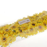 Maxbell Artificial 60-Head Sunflower Blossom Flower Bouquet Floral Decor Yellow