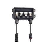 Maxbell Solar Junction Box / Connecting Box PV Connector with 3 Diodes for Solar Panel 100-180W 6A