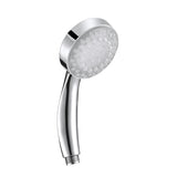 Maxbell Round Bathroom Blue LED Light Water Shower Spray Head Shower Nozzle 21.5cm