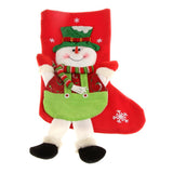 Maxbell Christmas Stocking Xmas Decoration Holiday Gift Collection Filler Snowman