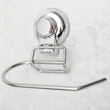 Maxbell Suction Cup Bathroom Toilet Roll Tissue Paper Holder Towel Hanger Hook Rack