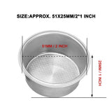 Maxbell 2-Cup 51mm Filter Basket Reusable Strainer Slot For American Coffee Mmachine
