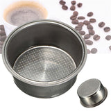 Maxbell 2-Cup 51mm Filter Basket Reusable Strainer Slot For American Coffee Mmachine
