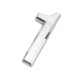 Maxbell Silver Plastic Self-Adhesive House Hotel Door Number  Sticky Numeric Digit 1
