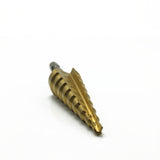 Maxbell Titanium HSS 9-Step Cone Drill 4-20MM Hex Shank 1/4 Hole Cutter Drilling Tool