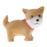 Maxbell Miniature Dollhouse Flower Pot Bonsai Ornament DIY Craft Decor Akita Dog