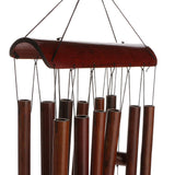 Maxbell Large Bamboo 8 Tube Wind Chimes Mobile Windchime Church Bell Hanging Decor