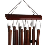 Maxbell Large Bamboo 8 Tube Wind Chimes Mobile Windchime Church Bell Hanging Decor