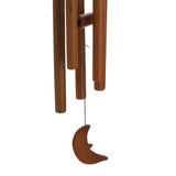 Maxbell Deep Relaxing 8 Tubes Bamboo Star Chapel Bells Windmill Wind Chimes Decor