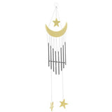 Maxbell Silver 8 Tubes Metal Oriental Lucky Bells Wind Chime Garden Hanging Decor