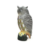 Maxbell Owl Decoy Repellent Pest Control Garden Yard Scarer Scarecrow Realistic Decor