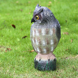 Maxbell Owl Decoy Repellent Pest Control Garden Yard Scarer Scarecrow Realistic Decor