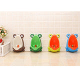 Maxbell 2 Colors Toddler Boy Kid Toilet Frog Potty Urinal Stand Up Pee Wee Training