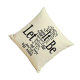 Maxbell Chic Cotton Linen Throw Pillow Case Cushion Cover Sofa Bed British Style #3