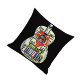 Maxbell Retro Cotton Linen Nap Cushion Cover Home Decor Throw Pillow Case Guitar #2
