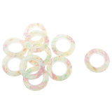 Maxbell 50pcs Roman Round Shape Plastic Ring For Eyelet Curtain Circle Slide Rings#7