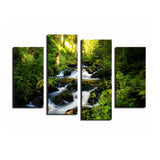 Maxbell Canvas 30cm Modern Forest Stream Home Decor Wall Art Painting Picture Print