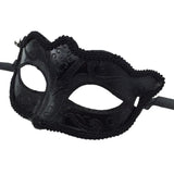 Maxbell Black Eye Mask Men Ladies Masquerade Ball Mask Venetian Party Eye Mask for Carnival Halloween Xmas Party