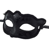 Maxbell Black Eye Mask Men Ladies Masquerade Ball Mask Venetian Party Eye Mask for Carnival Halloween Xmas Party