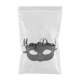 Maxbell Black Eye Mask Men Ladies Masquerade Ball Mask Venetian Party Eye Mask for Carnival Halloween Xmas Party