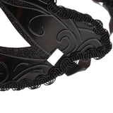 Maxbell Black Eye Mask Men Ladies Masquerade Ball Mask Venetian Party Eye Mask for Carnival Halloween Xmas Party