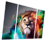 Maxbell Large Canvas Decorative Home Wall Painting Picture Lion Head Animal Print