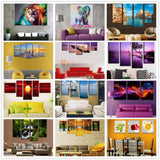 Maxbell Large Canvas Decorative Home Wall Painting Picture Lion Head Animal Print