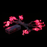 Maxbell 10-LED String Flamingo Fairy Lights Indoor Christmas Party Bedroom Lounge