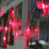 Maxbell 10-LED String Flamingo Fairy Lights Indoor Christmas Party Bedroom Lounge