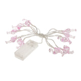 Maxbell 10-LED String Flamingo Fairy Lights Indoor Christmas Party Bedroom Lounge
