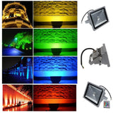 Maxbell 10W Flood light Waterproof Outdoor Security Spotlight Commercial Light Purple