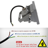 Maxbell 20W LED Flood Light Outdoor Landscape Spotlight Road Security Light White