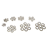 Maxbell 100pcs Φ20 Rubber Metal Combination Ring Sealing Rings Gasket Grommets Washers 20mm