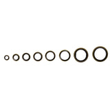 Maxbell 100pcs Φ20 Rubber Metal Combination Ring Sealing Rings Gasket Grommets Washers 20mm