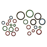 Maxbell 100pcs 6mm-16mm Rubber Metal Combination Ring Sealing Rings Gasket Grommets Washers