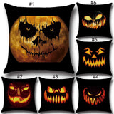Maxbell Halloween Pumpkin Pillow Case Throw Sofa Waist Cushion Cover Home Decor #3
