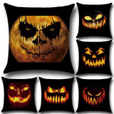 Maxbell Halloween Pumpkin Pillow Case Throw Sofa Waist Cushion Cover Home Decor #6