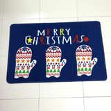 Maxbell Non Slip Welcome Floor Entrance Mat Indoor Outdoor Doormats Xmas Santa #2