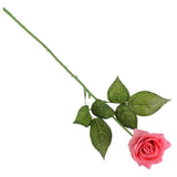 Maxbell 20 Heads Real Touch Latex Rose Artificial Daisy Flowers for Wedding Pink