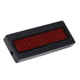 Maxbell Programmable LED Scrolling Board Name Badge Sign Card Tag Moving Display