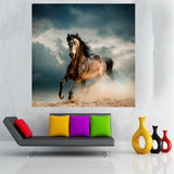 Maxbell  40cm HD Canvas Print Wall Art Painting Decor Adorned Picture-Horse Unframed