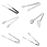 Maxbell 7 inch Salad Ice Cake Bread Barbecue BBQ Tong Cooking Buffet Serving Food Clamp