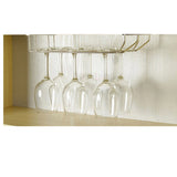 Maxbell Kitchen Upside Down Wine Glass Cup Rack Hanging Stemware Holder Organizer