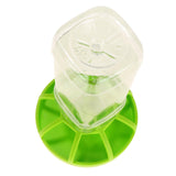 Maxbell Reptile Water Drinker Dispenser Food Bowl Lizard Feeder Round Dish Bottle