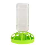 Maxbell Reptile Water Drinker Dispenser Food Bowl Lizard Feeder Round Dish Bottle