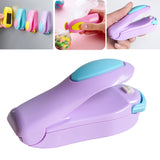 Maxbell Portable Sealing Tool Heat Mini Handheld Plastic Bag Impluse Sealer White
