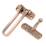 Maxbell Security Open Type Anti-Theft Door Fastener Button Chain Safe-Guard Copper