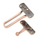 Maxbell Security Open Type Anti-Theft Door Fastener Button Chain Safe-Guard Copper
