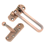 Maxbell Security Open Type Anti-Theft Door Fastener Button Chain Safe-Guard Copper